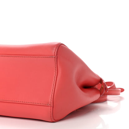 Fendi Nappa Mini Peekaboo Iconic Satchel Rosa Exstasy 9 of 10