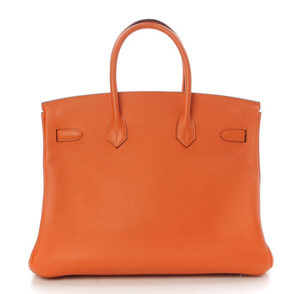 Hermes Togo Birkin 35 Orange 24 of 33