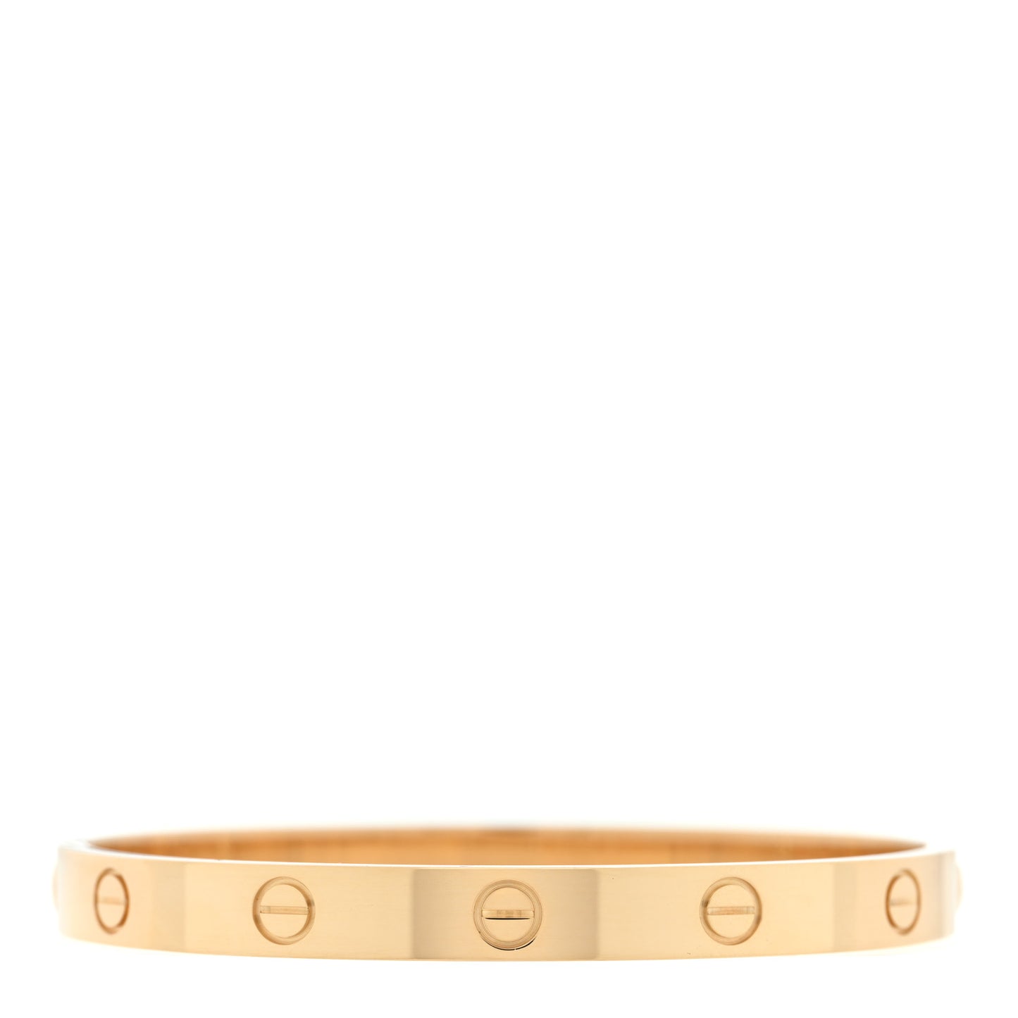 18K Yellow Gold LOVE Bracelet 17