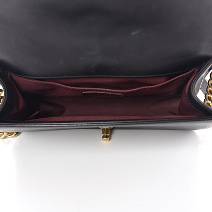 Chanel Caviar Suede Calfskin Chevron Medium Boy Flap Black 5 of 16