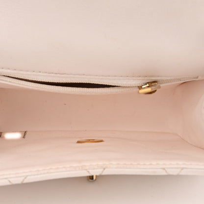 Chanel Caviar Quilted Mini Sweet Classic Flap White 5 of 11
