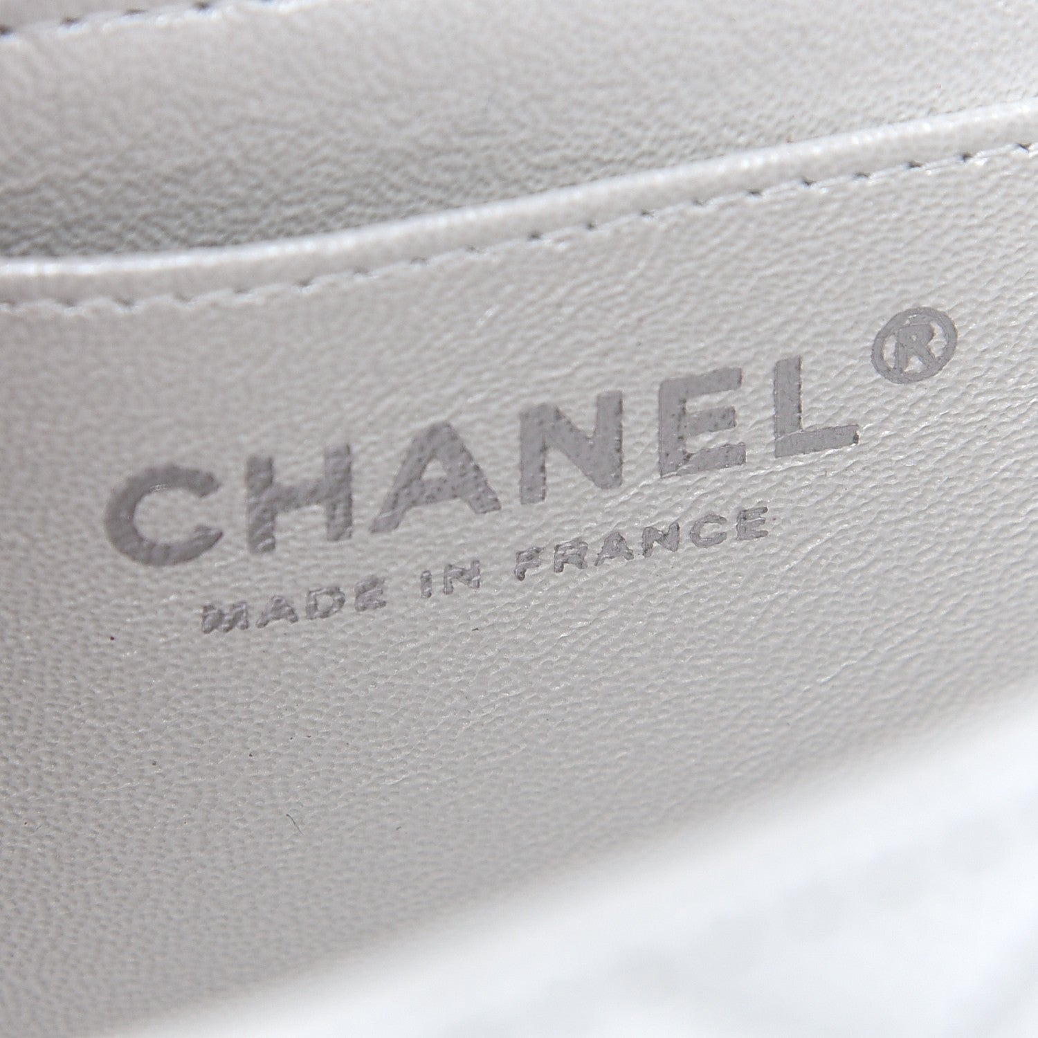 Chanel Iridescent Caviar Quilted Mini Top Handle Rectangular Flap White 6 of 9