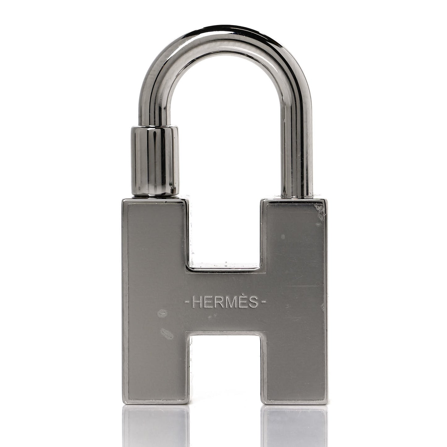 Lacquered Palladium Cadenas Quizz Rainbow Key Ring Camaieu De Bleus