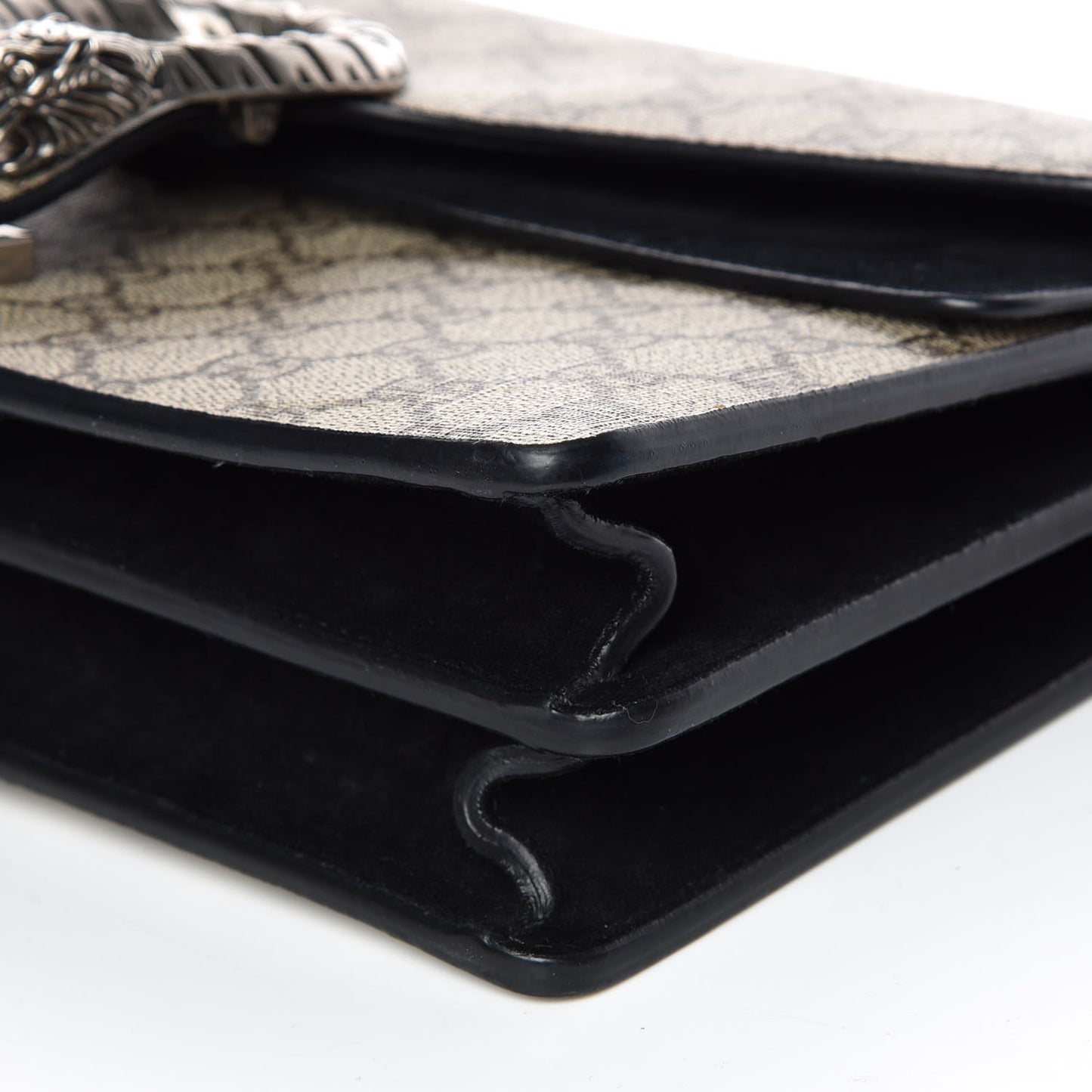 GG Supreme Monogram Small Dionysus Shoulder Bag Black