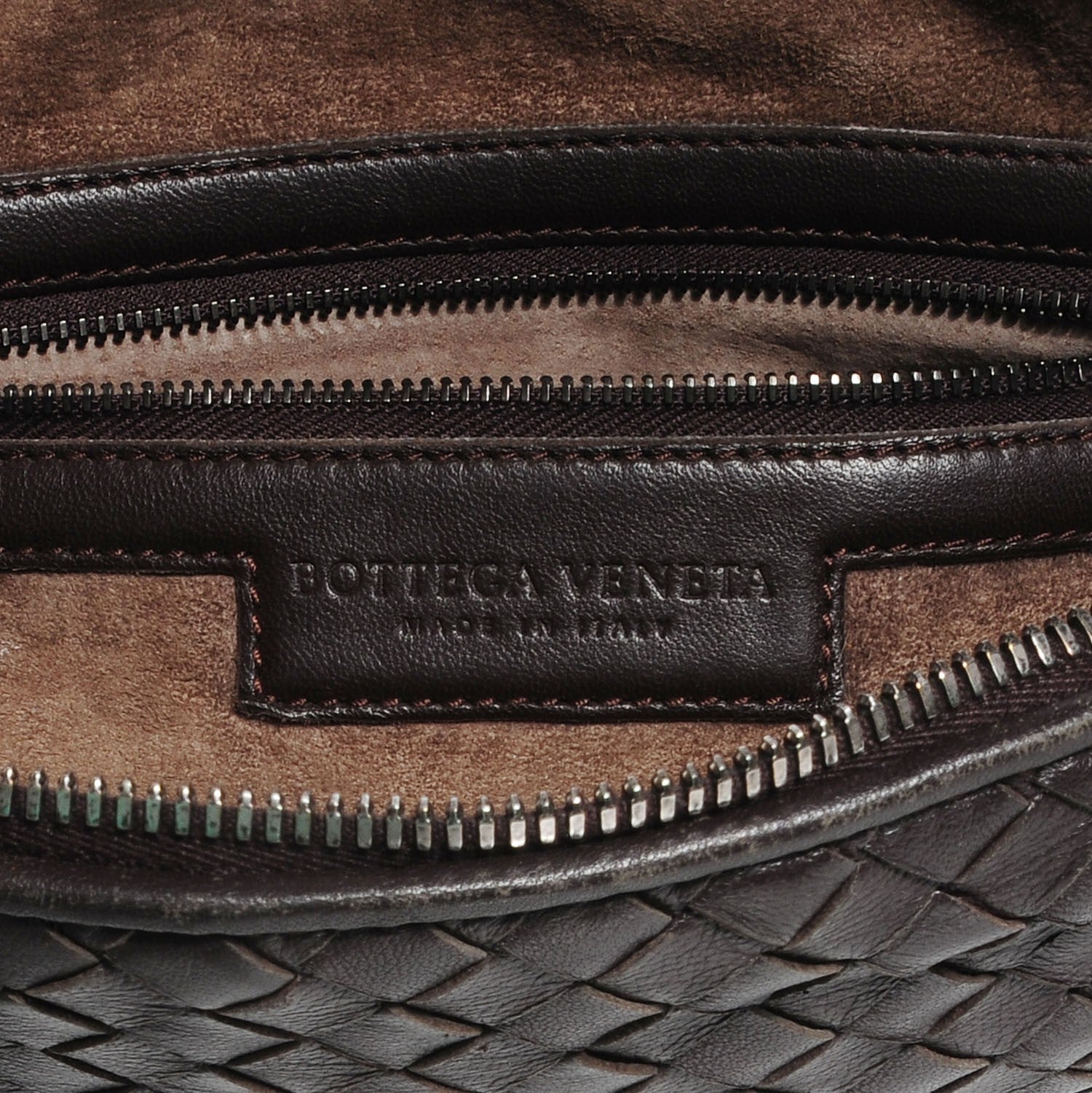 Bottega Veneta Nappa Intrecciato Crossbody Pillow Ebano 5 of 8