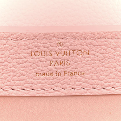 Louis Vuitton Taurillon Capucines East West Mini Rose Jasmin 6 of 11