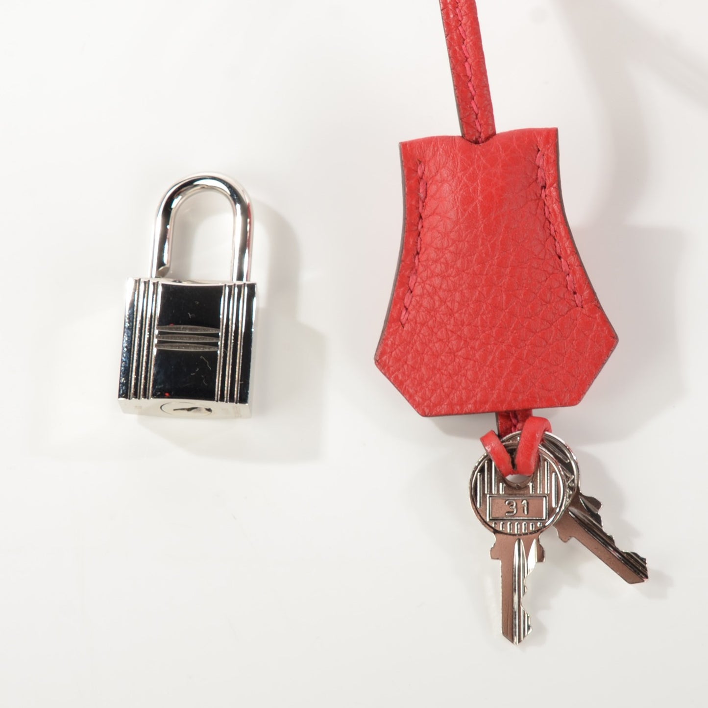 Togo Birkin 35 Rouge Casaque