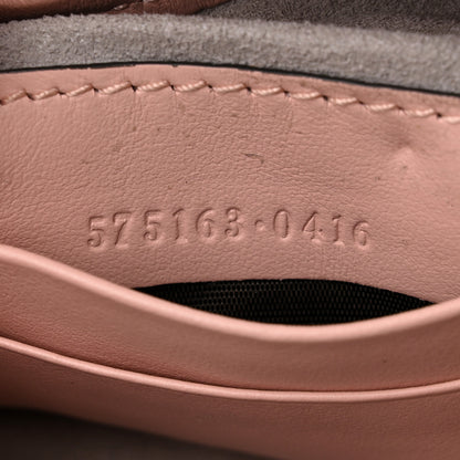 Gucci Calfskin Matelasse Mini GG Marmont 2.0 Bucket Bag Perfect Pink 6 of 10
