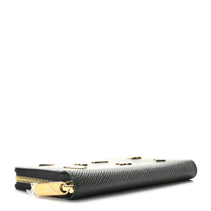 Louis Vuitton Epi Love Lock Zippy Wallet Black 4 of 10