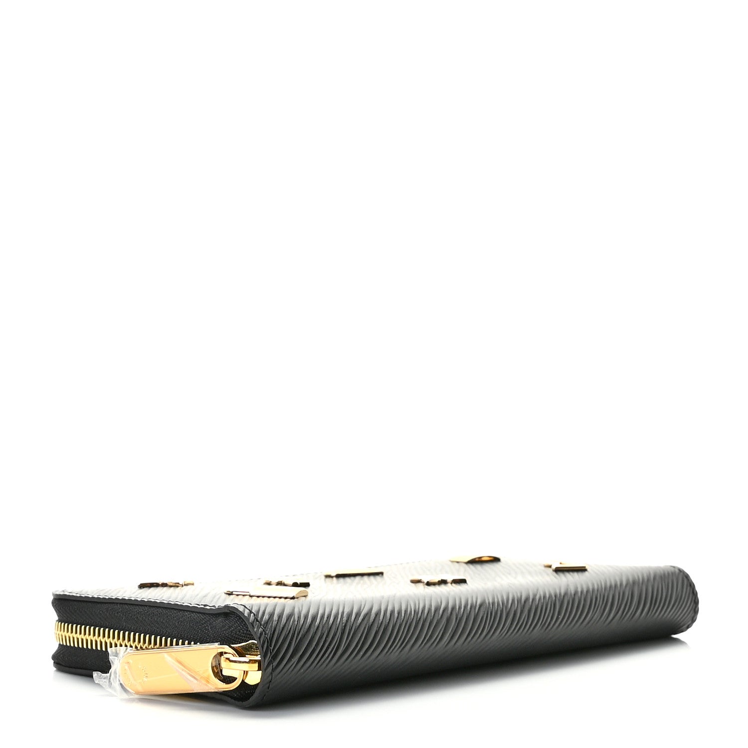 Louis Vuitton Epi Love Lock Zippy Wallet Black 4 of 10