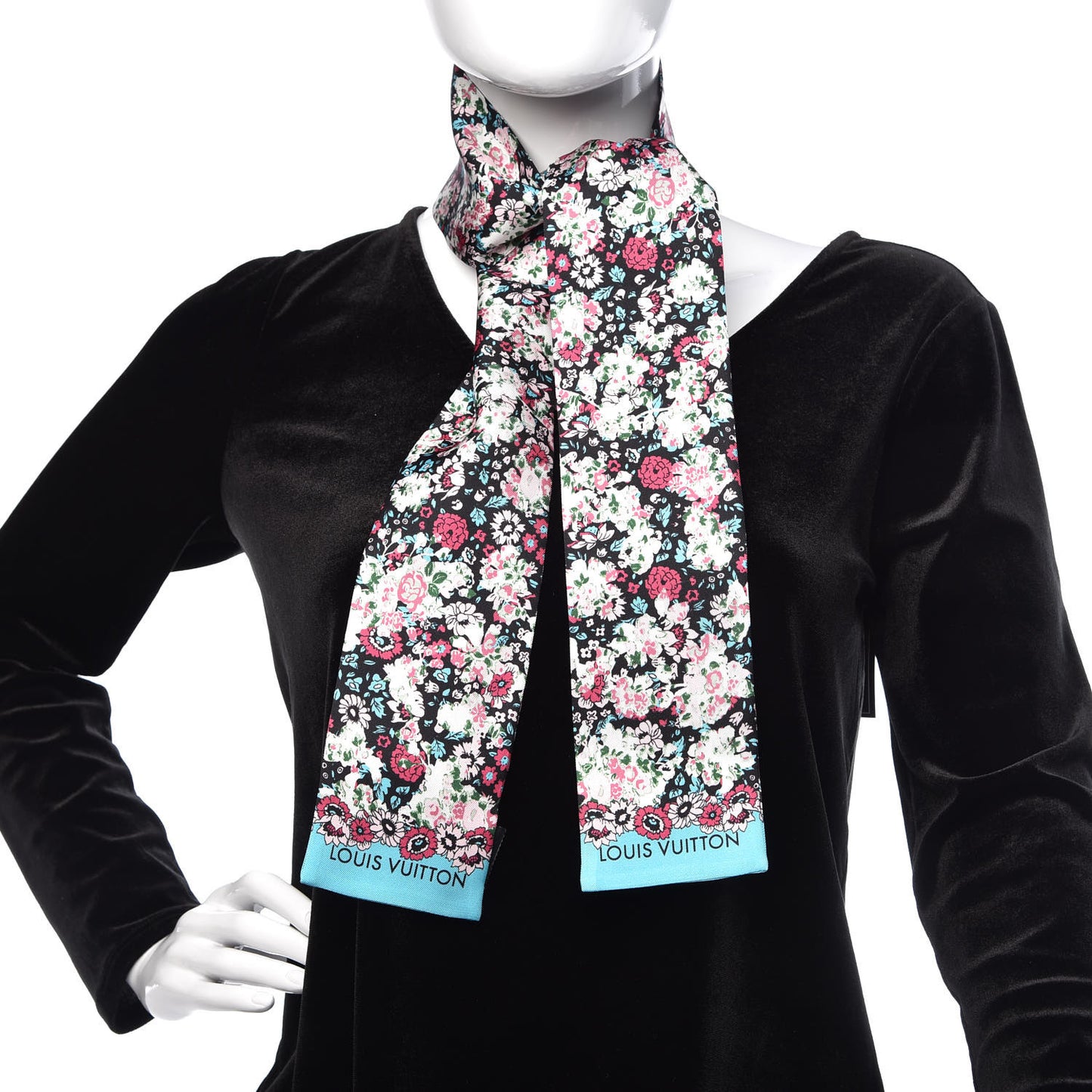 Silk Liberty Bandeau Black