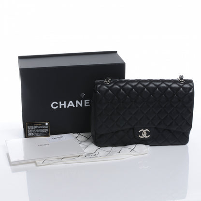 Chanel Caviar Maxi Single Flap Black 5 of 8