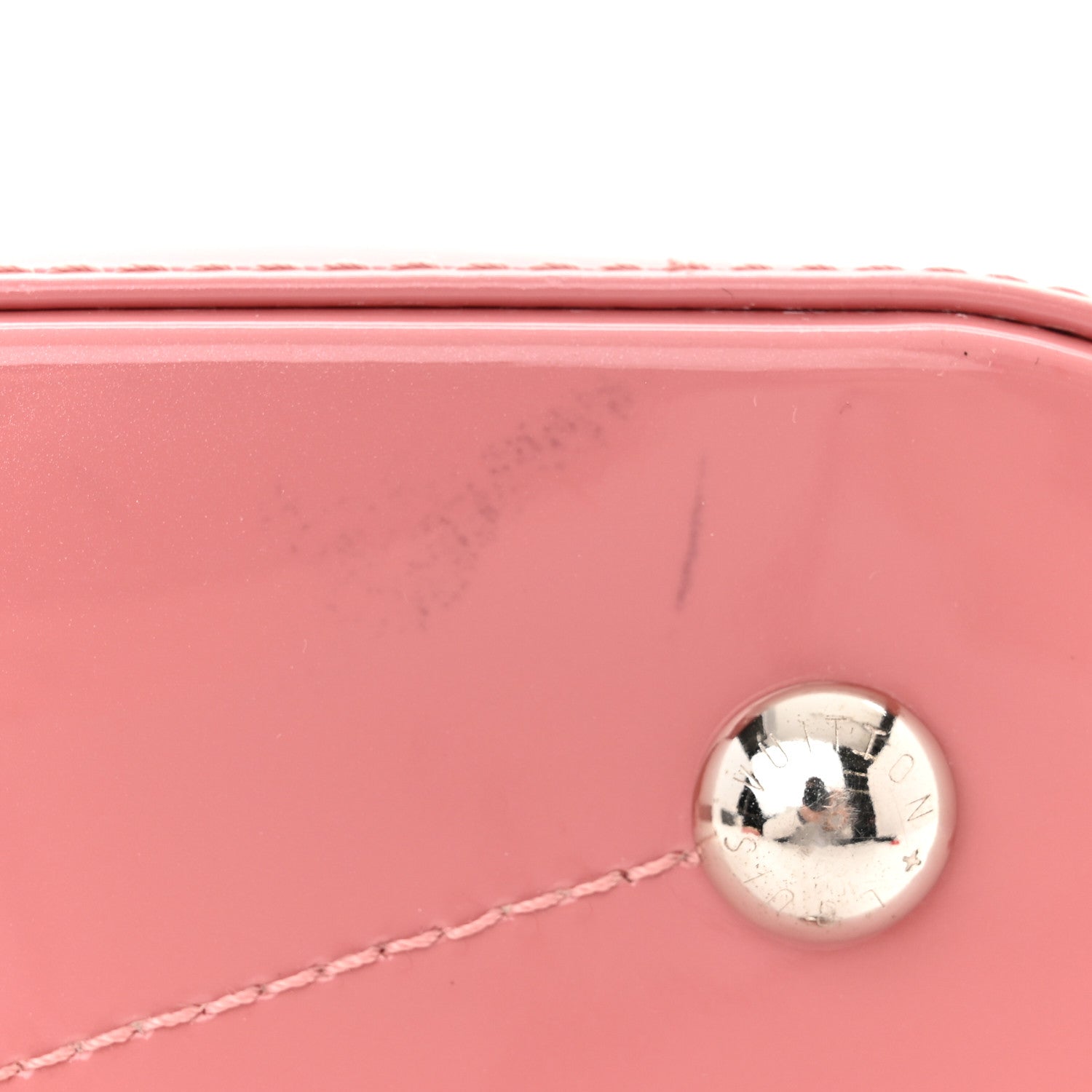 Louis Vuitton Patent Monogram Alma BB Rose Blush 15 of 15