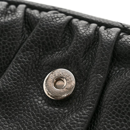 Chanel Caviar Half Moon Wallet On Chain WOC Black 13 of 14