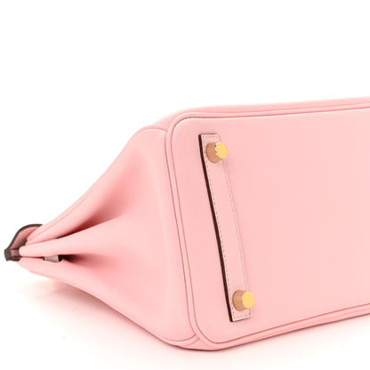 Hermes Swift Birkin 25 Rose Sakura 9 of 11