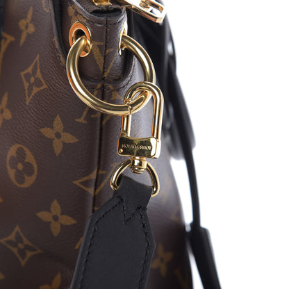 Louis Vuitton Monogram Flower Zipped Tote PM Black 12 of 13