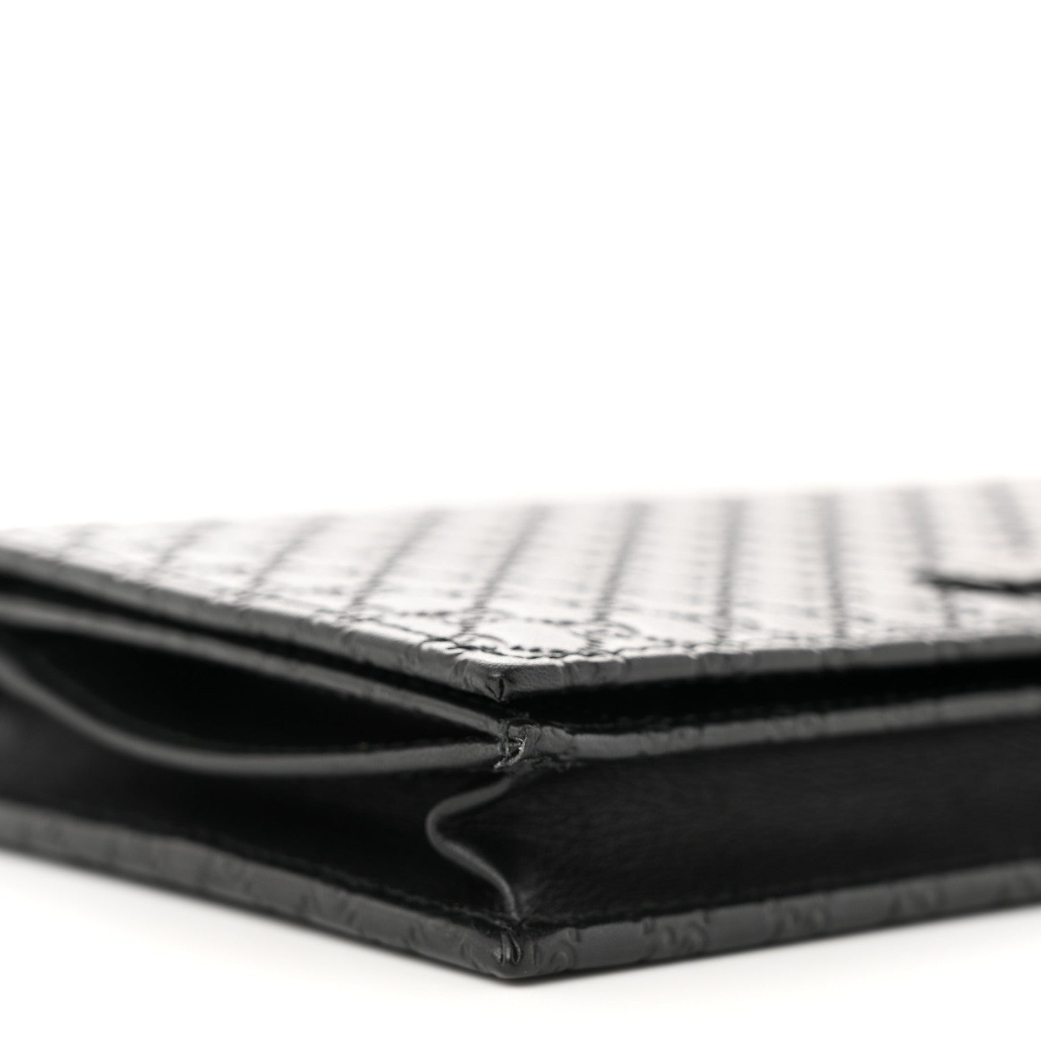 Gucci Microguccissima Crossbody Wallet Black 8 of 10