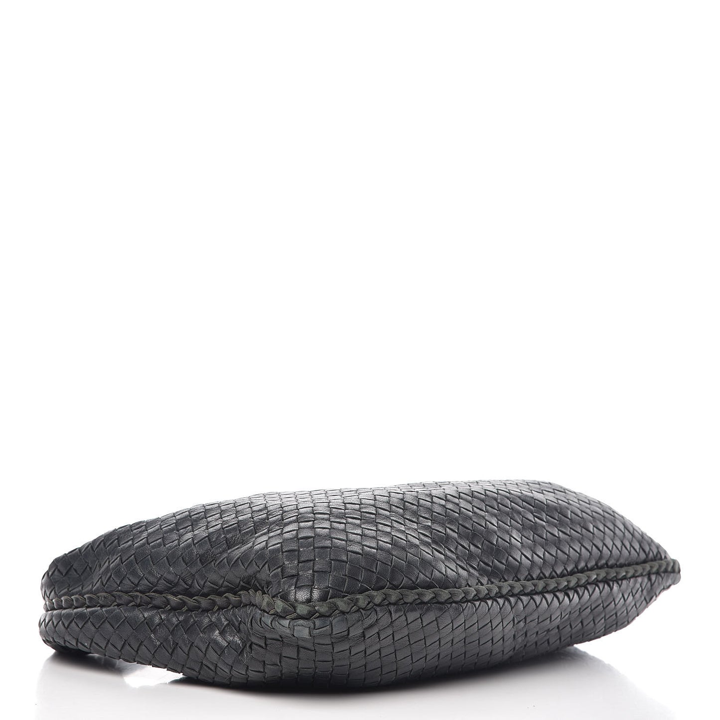 Nappa Intrecciato Large Veneta Hobo Black