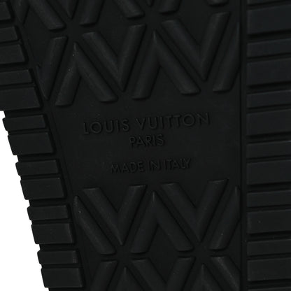 Louis Vuitton Lambskin Embossed Monogram Bom Dia Flat Mule Sandals 35 Black 7 of 9