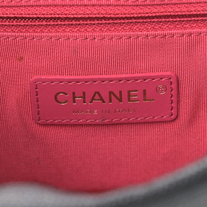 Chanel Caviar Stitched Messenger Flap Bag Black 5 of 11