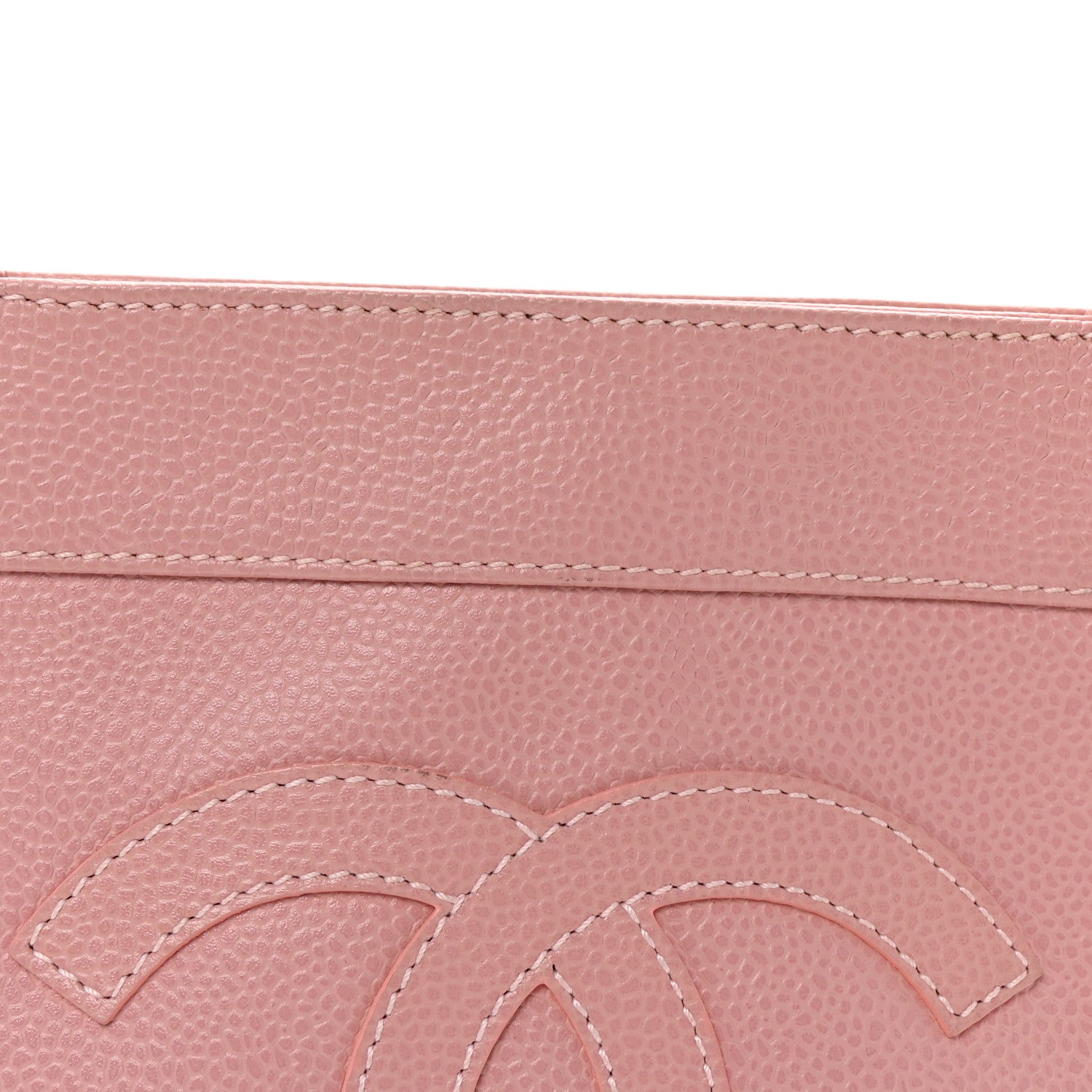 Chanel Caviar CC Tote Pink 8 of 10