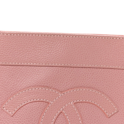 Chanel Caviar CC Tote Pink 8 of 10