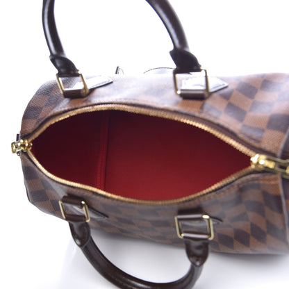 Louis Vuitton Damier Ebene Speedy Bandouliere 25 5 of 9