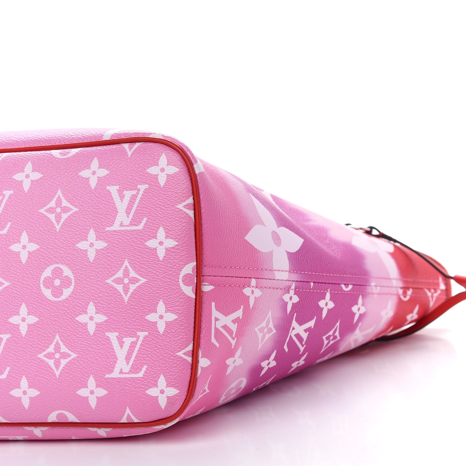 Louis Vuitton Monogram Escale Neverfull MM Rouge 10 of 10