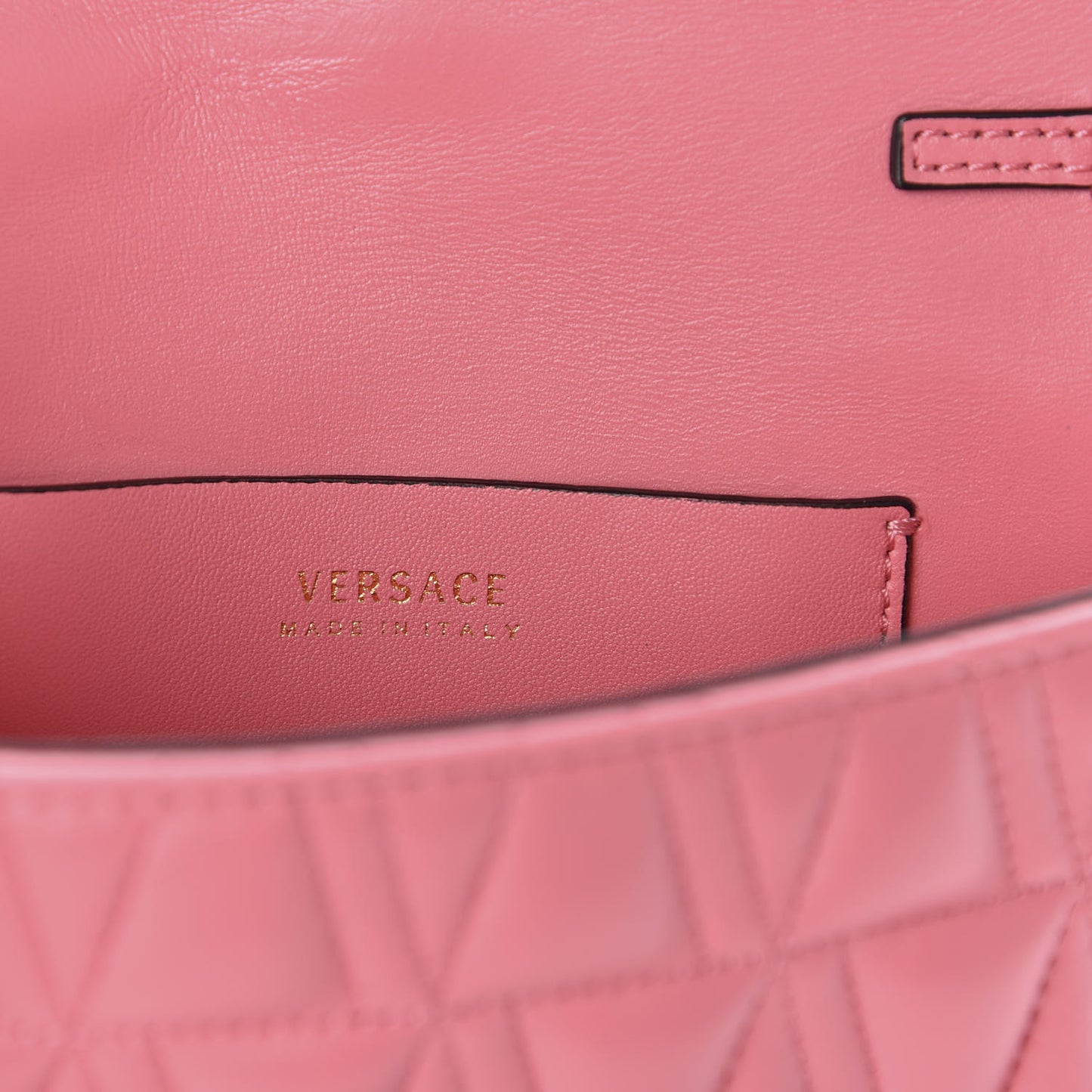 Nappa Quilted Virtus Belt Bag Pink