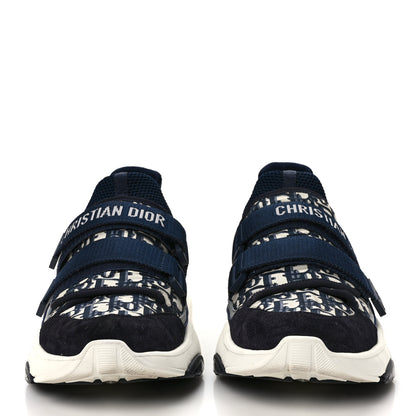 Christian Dior Technical Fabric Oblique D-Wander Sneakers 42 Deep Blue 2 of 8