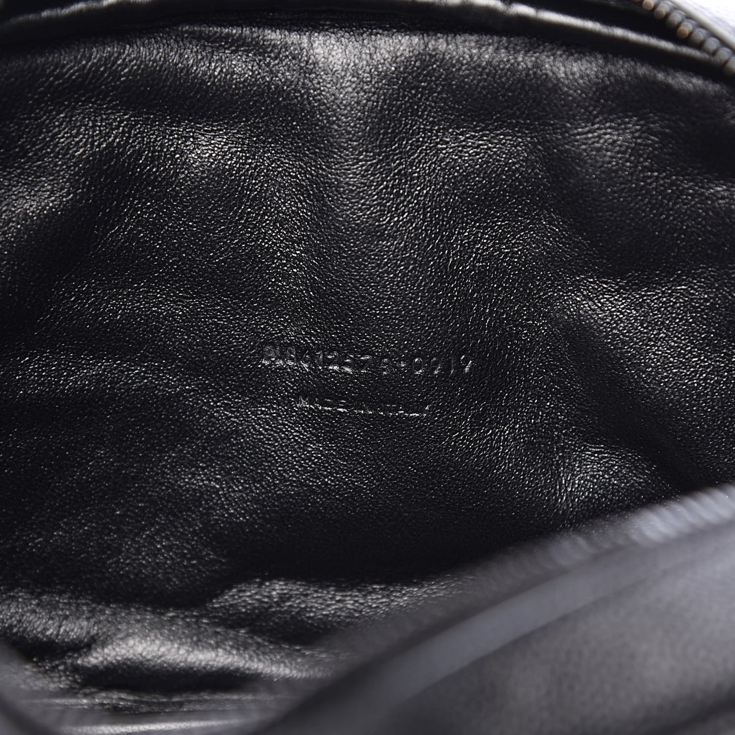 Grain De Poudre Matelasse Monogram Mini Lou Camera Bag Black