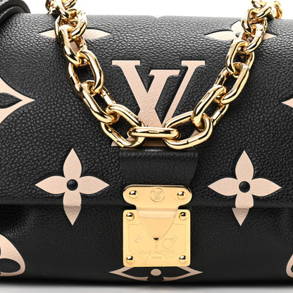 Louis Vuitton Empreinte Monogram Giant Favorite Black Beige 7 of 9