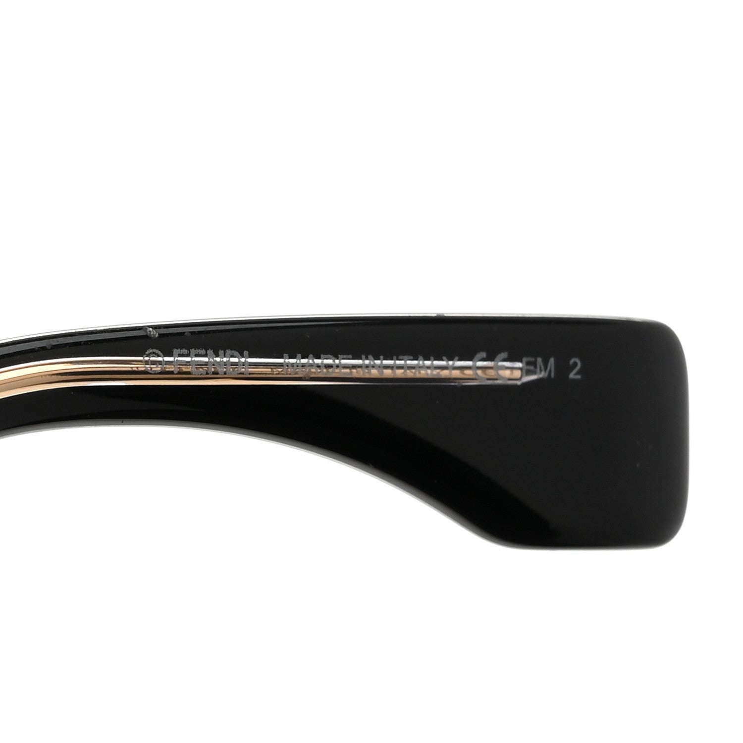 Fendi Acetate Fendi Roma Cat Eye Sunglasses FF 0435/S Black 6 of 7