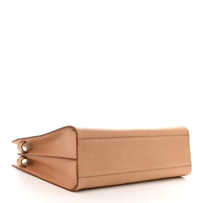Saint Laurent Calfskin Large Souple Sac De Jour Brown Gold 4 of 11