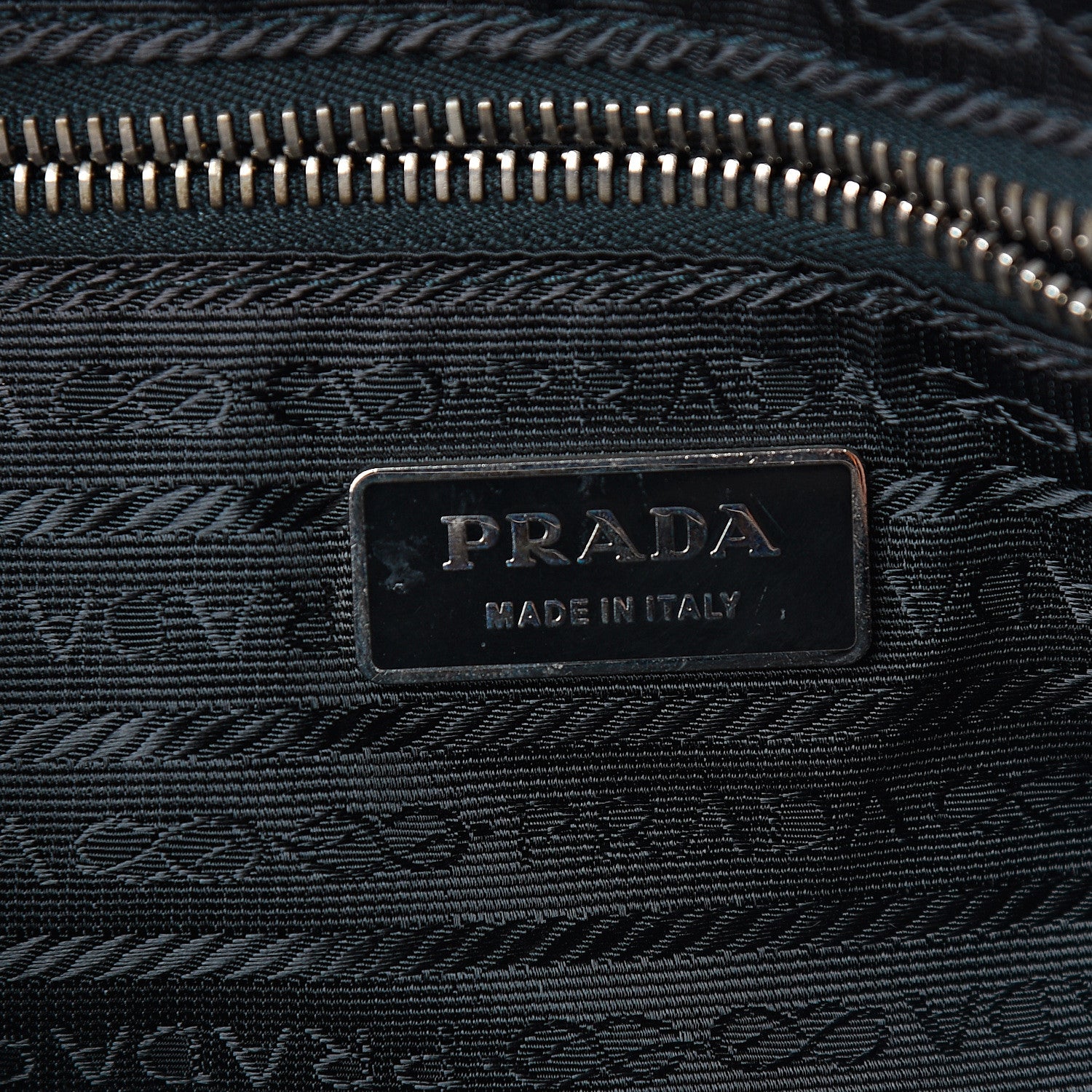 Prada Spazzolato Print Bowling Bag Rosso 5 of 13