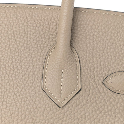 Hermes Togo Birkin 30 Gris Tourterelle 8 of 37