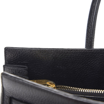 Saint Laurent Grained Calfskin Small Sac De Jour Black 8 of 10