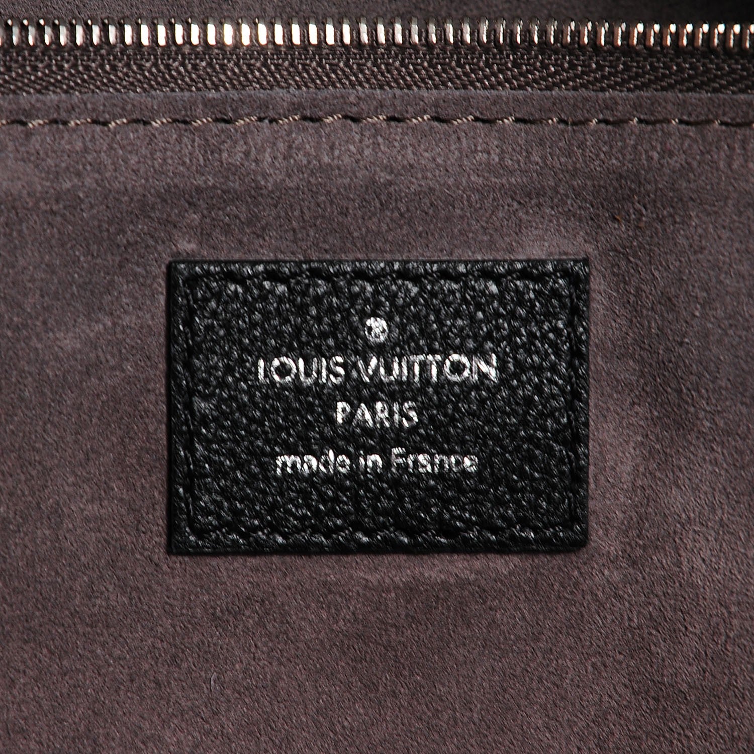 Louis Vuitton Veau Cachemire Soft Lockit MM Black 7 of 8