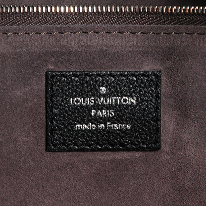 Louis Vuitton Veau Cachemire Soft Lockit MM Black 7 of 8