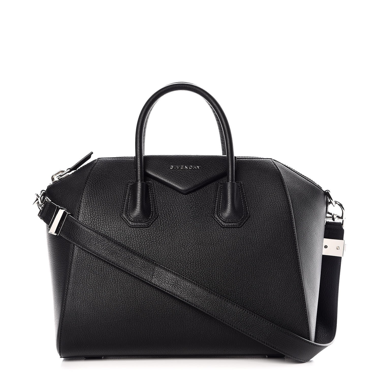 Givenchy Sugar Goatskin Medium Antigona Black 1 of 7
