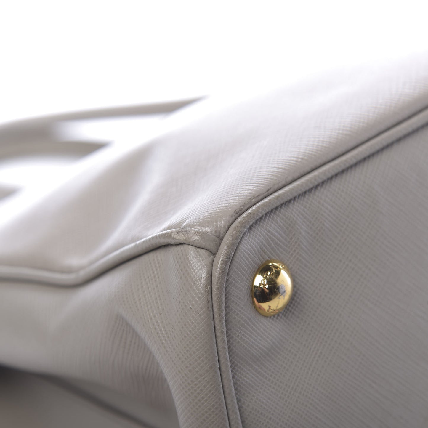 Saffiano Large Galleria Double Zip Tote Pomice