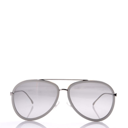 Fendi Metal Aviator Sunglasses FF0155/S White 2 of 8
