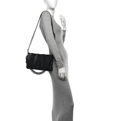 Balenciaga Calfskin Medium BB Soft Flap Bag Black 2 of 10