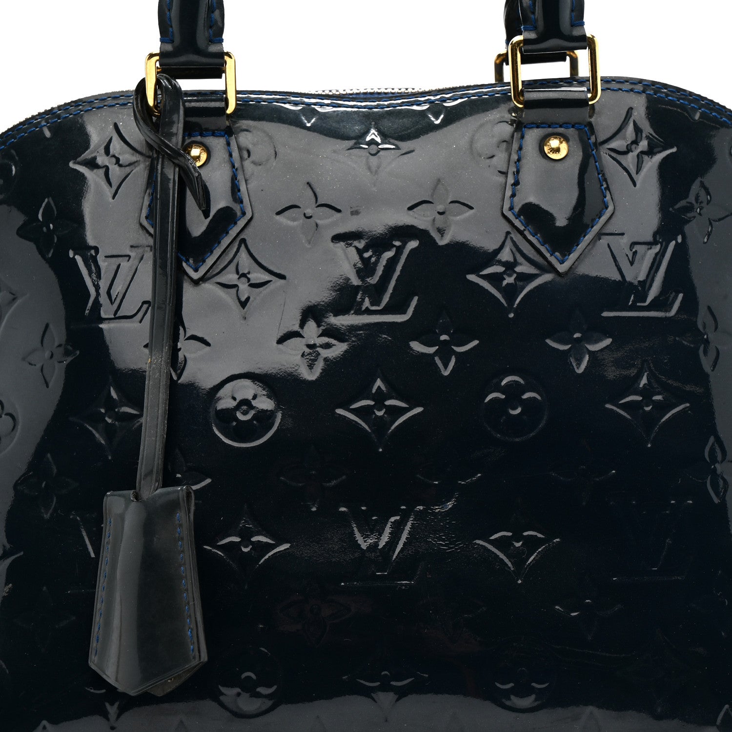 Louis Vuitton Vernis Alma PM Grand Blue 8 of 10
