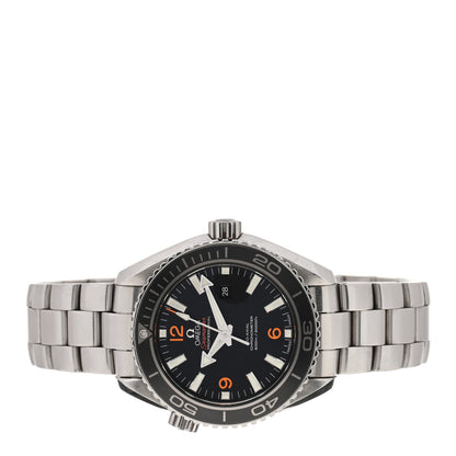 Omega Stainless Steel 37mm Seamaster Planet Ocean Co-Axial Automatic Watch Black 232.30.38.20.01.002 2 of 5