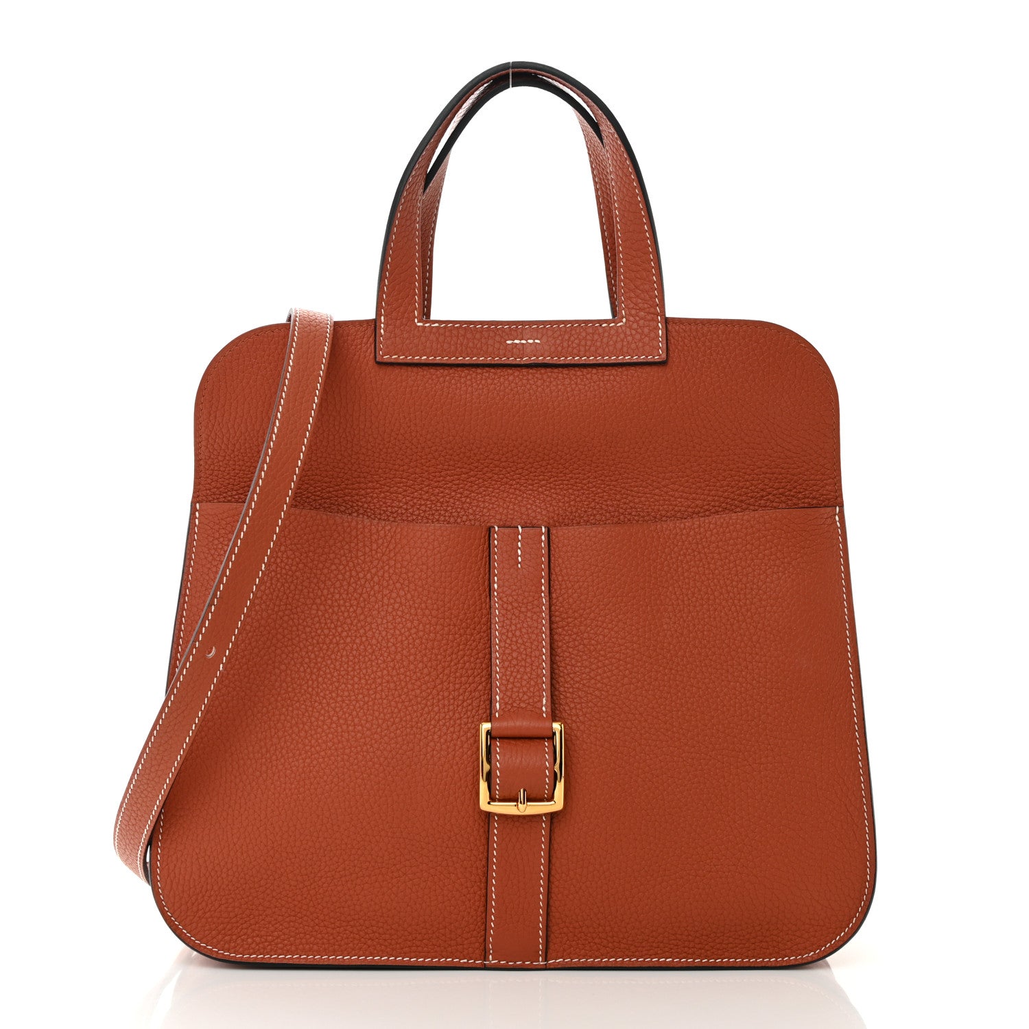 Hermes Taurillon Clemence Halzan 31 Cuivre 3 of 14