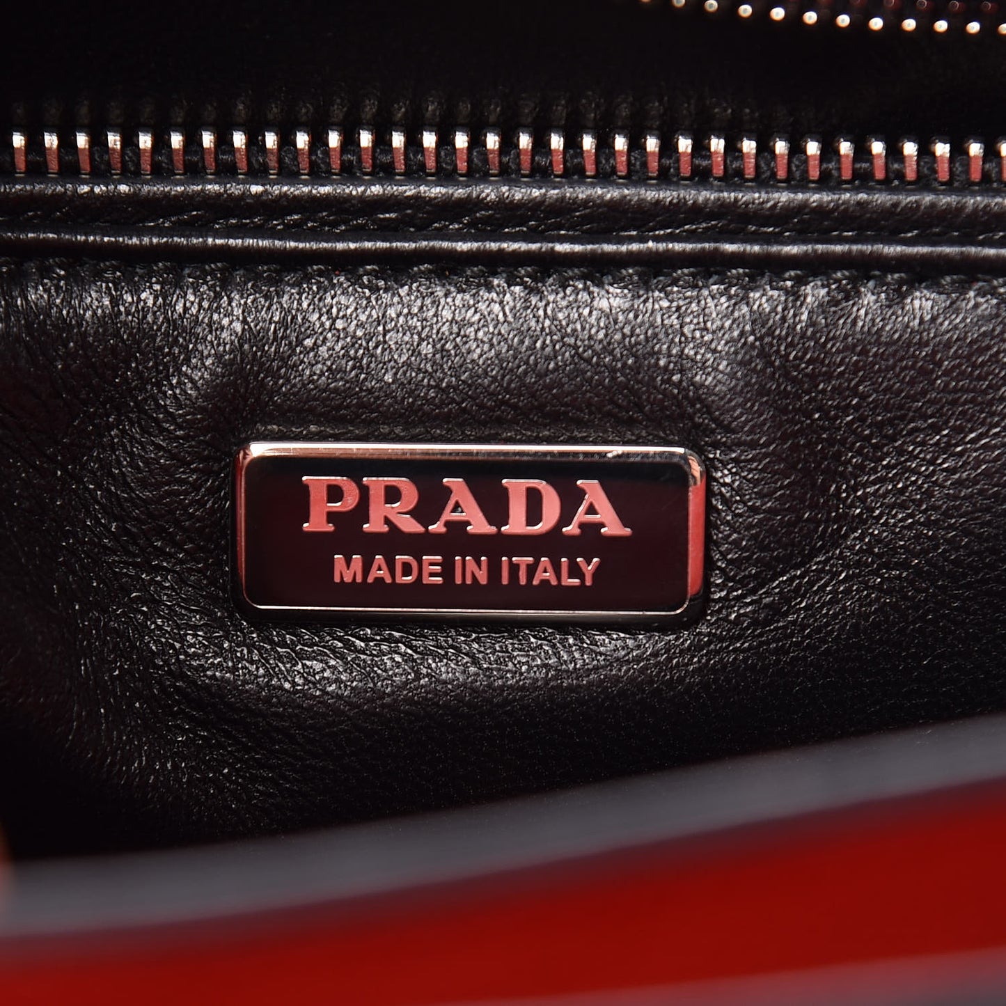 Glace Calfskin Arcade Crossbody Bag Lacca