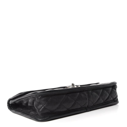 Chanel Caviar Quilted Medium French Riviera Flap Black 4 of 11