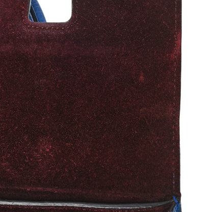 Mulberry Classic Grain Calfskin Small Bayswater Porcelain Blue 12 of 14