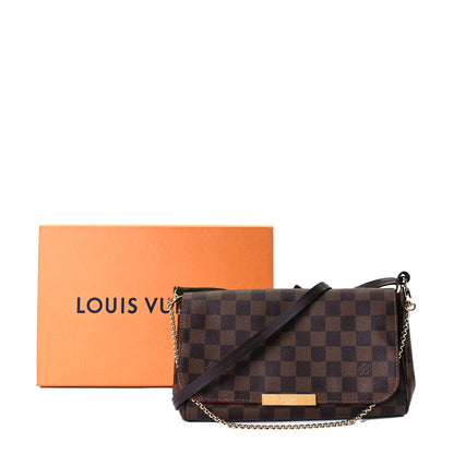 Louis Vuitton Damier Ebene Favorite MM 7 of 7